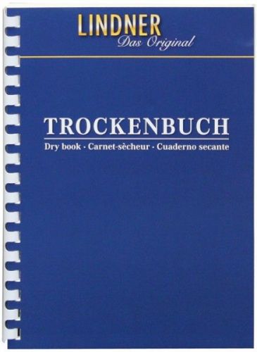 Lindner Trockenbuch einfach DIN A5, 10 Löschkartenblätter 847 Neu