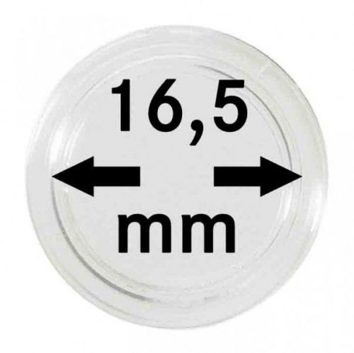 Lindner Münzkapsel 2250165P (10er Packung) Neu