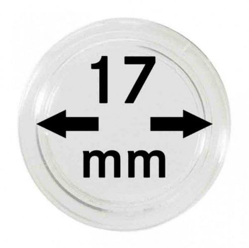 Lindner Münzkapsel 2251017, 100er Packung Neu
