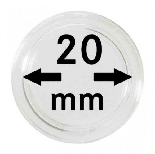 Lindner Münzkapsel 2251020, 100er Packung Neu