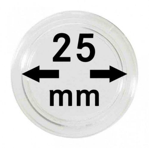 Lindner Münzkapsel 2251025P, 100er Packung Neu