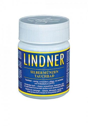 Lindner Reinigungsbad (250 ml) für Silbermünzen 8095 Neu
