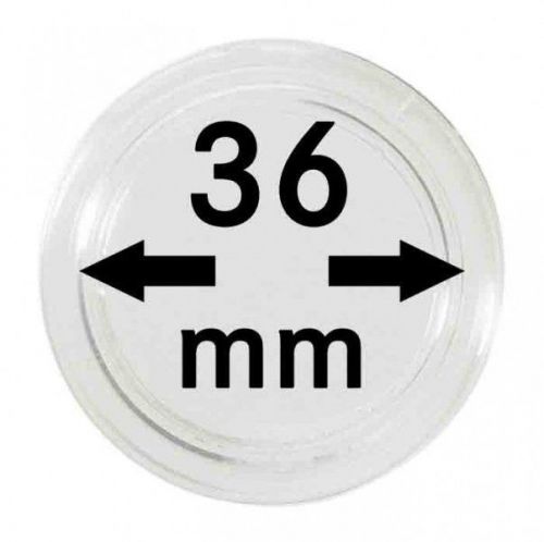 Lindner Münzkapsel 2251036, 100er Packung Neu