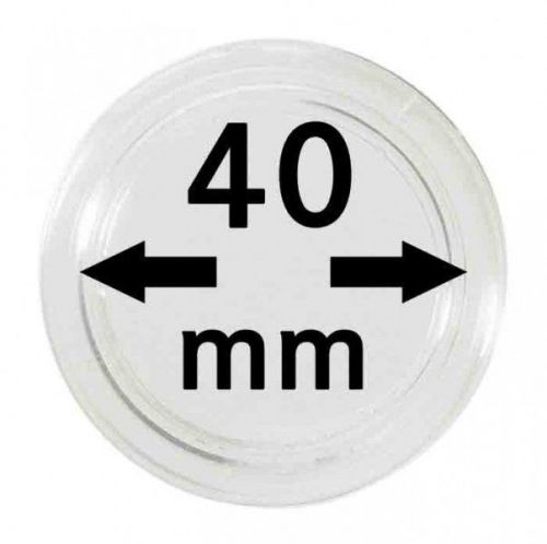 Lindner Münzkapsel 2251040, 100er Packung Neu