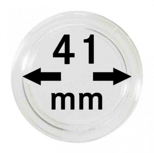 Lindner Münzkapsel 2250041P, 10er Packung Neu