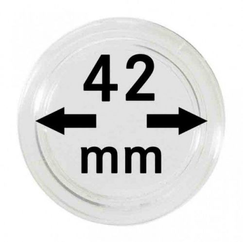 Lindner Münzkapsel 2251042, 100er Packung Neu