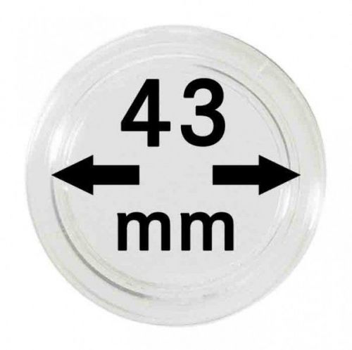 Lindner Münzkapsel 2251043, 100er Packung Neu