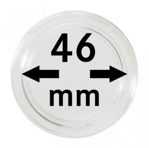 Lindner Münzkapsel 2250046P, 10er Packung Neu