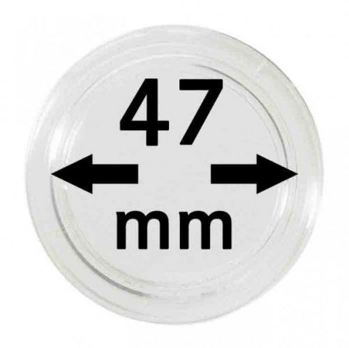 Lindner Münzkapsel 2251047, 100er Packung Neu