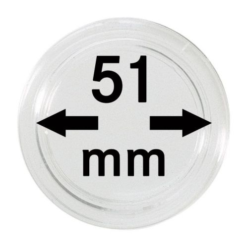 Lindner Münzkapsel 2251051, 100er Packung Neu