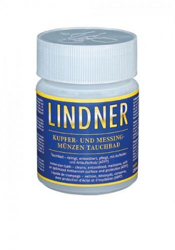 Lindner Reinigungsbad (250 ml) für Kupfer- Messing- Münzen 8099 Neu