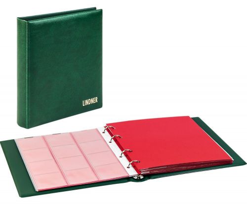 Lindner Karat Münzalbum Grün Classic 1106M-G Neu