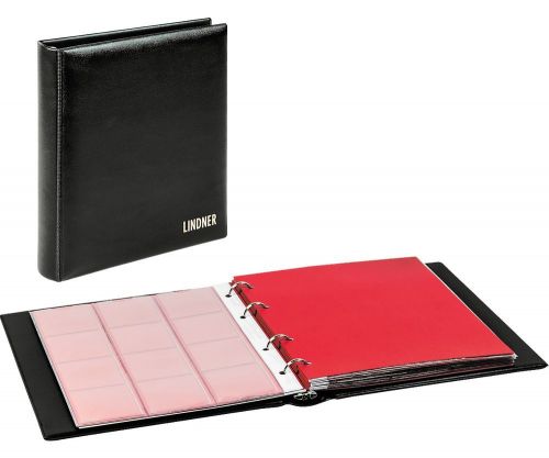 Lindner Karat Münzalbum Schwarz Classic 1106M-S Neu