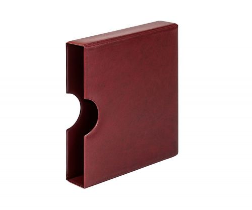 Lindner Schutzkassette Weinrot mit Griffmulde (für karat-Ringbinder) 810K-W Neu