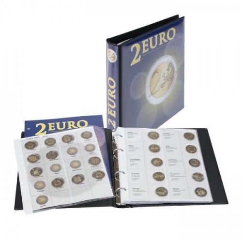 Lindner Vordruckalbum Karat für 2 Euro-Münzen 1118M3 Band 3 Neu