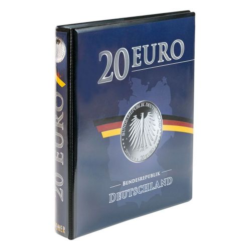 Lindner Karat Ringbinder für 20 Euro-Silbermünzen 1520R (ohne Inhalt) Neu