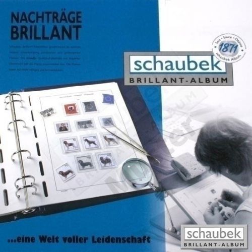 Schaubek Brillant Japan 1970-1979 Vordrucke f.Schraubbinder neuwertig