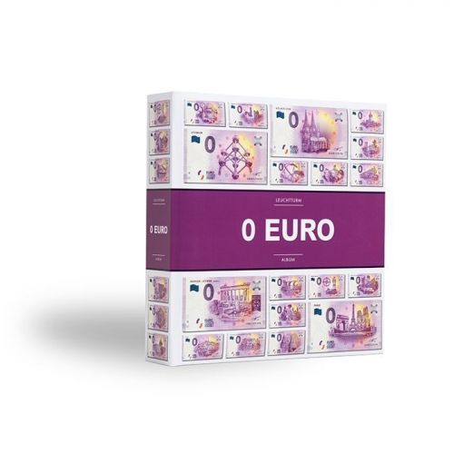 Leuchtturm Album für 200 "Euro-Souvenir"-Banknoten 358046 Neu