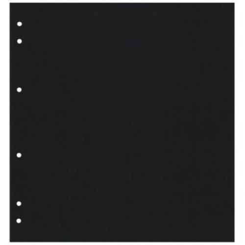 Schaubek Blankoblätter Schwarz ohne Aufdruck bb110 (20 Blatt) Neu