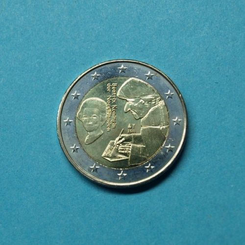 Niederlande 2011 2 Euro Erasmus von Rotterdam