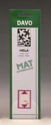 Davo Streifen Mela schwarz M37 (215 x 41 mm) DV11037 Neu