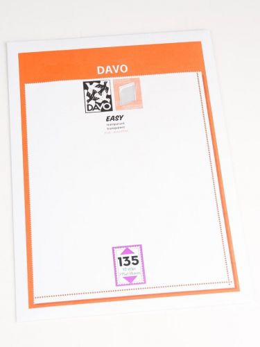 DAVO Klemmstreifen Easy Klar selbstklebend T135, 10 Stück DV42135 Neu