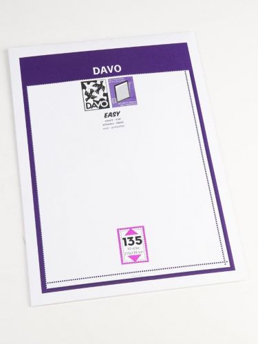 DAVO Klemmstreifen Easy Schwarz selbstklebend Z135, 10 Stück DV41135 Neu