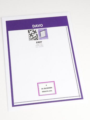 DAVO Klemmstreifen Easy Schwarz selbstklebend Z04G, 4 Stück DV41104 Neu