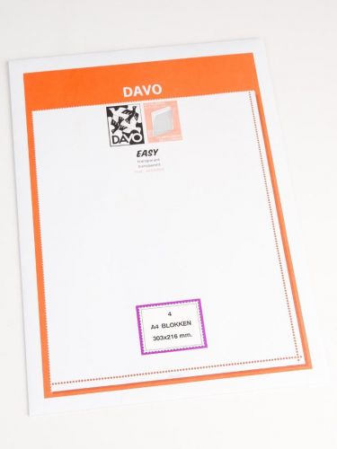 DAVO Klemmstreifen Easy Klar selbstklebend T04, 4 Stück DV42104 Neu