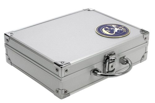 Safe Alu-Münzkoffer für 30x Euro-Kursmünzsätze ohne Kapseln Nr. 177 Neu