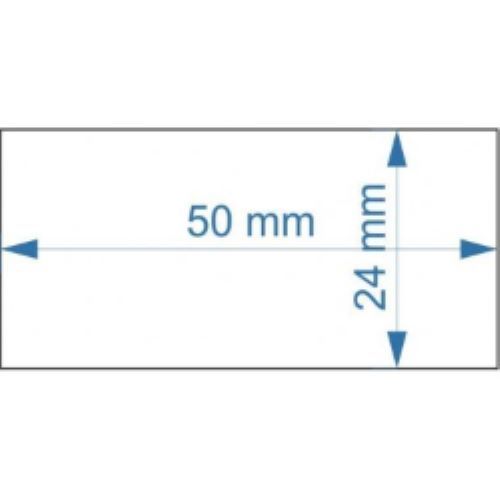 Hartberger Textkärtchen für Münzblätter 8308, weiß (120 Stück) 8309-7 Neu
