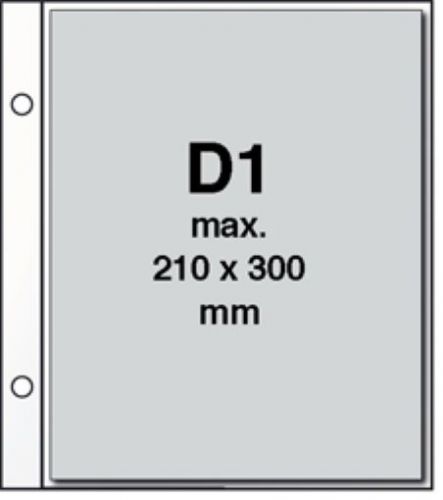 DAVO Blätter D1 (1 Tasche) DV27301, 10 Stück Neu