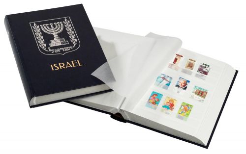 DAVO Einsteckbuch Luxus mit Aufdruck Israel DV295329 Neu