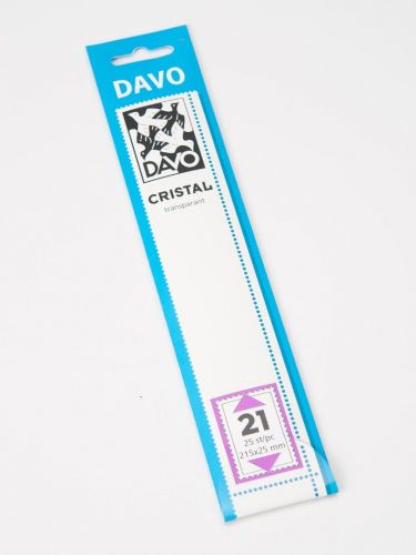 Davo Streifen Cristal glasklar C21 (215 x 25 mm) DV22021 Neu