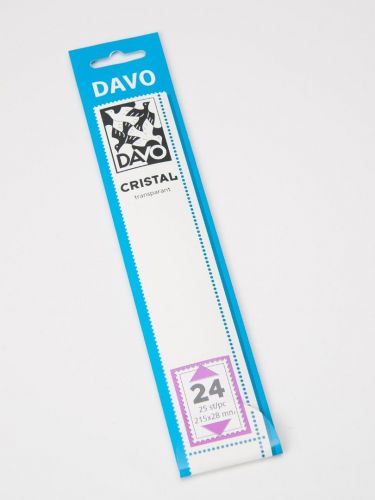 Davo Streifen Cristal glasklar C24 (215 x 28 mm) DV22024 Neu