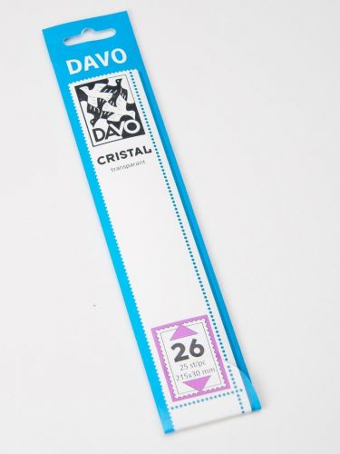 Davo Streifen Cristal glasklar C26 (215 x 30 mm) DV22026 Neu