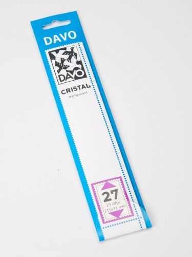 Davo Streifen Cristal glasklar C27 (215 x 31 mm) DV22027 Neu