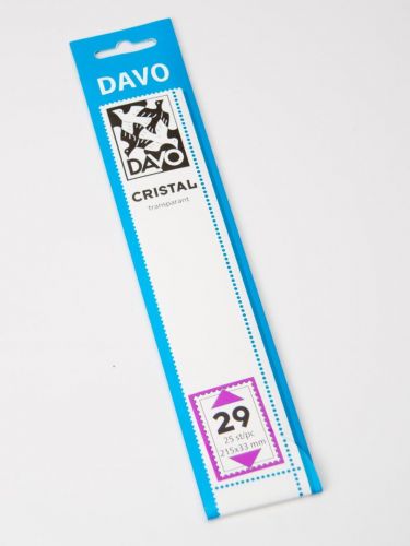 Davo Streifen Cristal glasklar C29 (215 x 33 mm) DV22029 Neu
