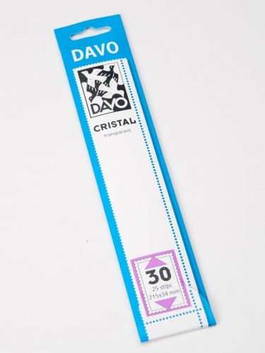 Davo Streifen Cristal glasklar C30 (215 x 34 mm) DV22030 Neu