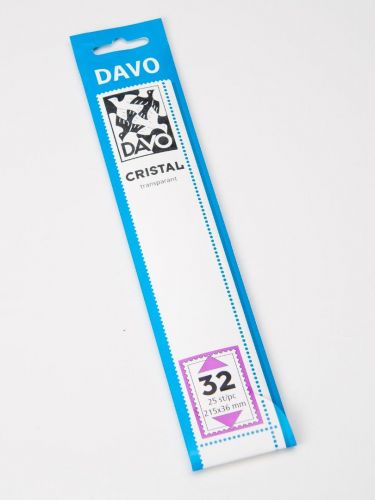 Davo Streifen Cristal glasklar C32 (215 x 36 mm) DV22032 Neu