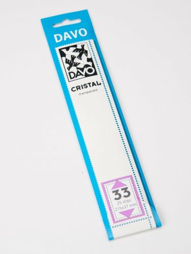Davo Streifen Cristal glasklar C33 (215 x 37 mm) DV22033 Neu