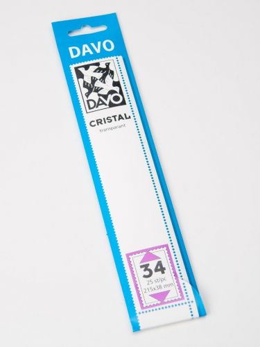 Davo Streifen Cristal glasklar C34 (215 x 38 mm) DV22034 Neu