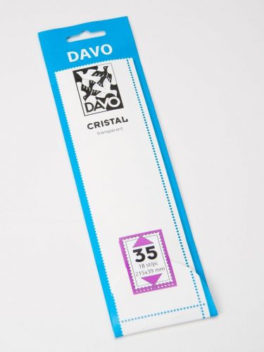 Davo Streifen Cristal glasklar C35 (215 x 39 mm) DV22035 Neu