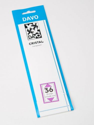 Davo Streifen Cristal glasklar C36 (215 x 40 mm) DV22036 Neu