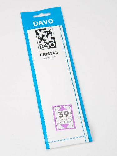 Davo Streifen Cristal glasklar C39 (215 x 43 mm) DV22039 Neu