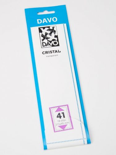 Davo Streifen Cristal glasklar C41 (215 x 45 mm) DV22041 Neu