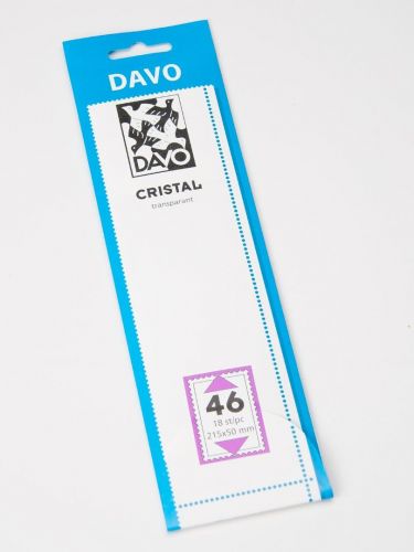Davo Streifen Cristal glasklar C46 (215 x 50 mm) DV22046 Neu