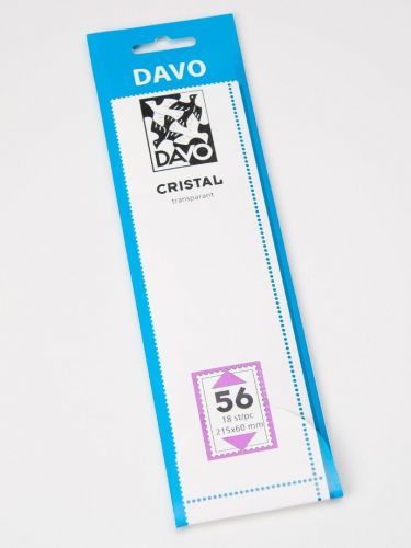 Davo Streifen Cristal glasklar C56 (215 x 60 mm) DV22056 Neu