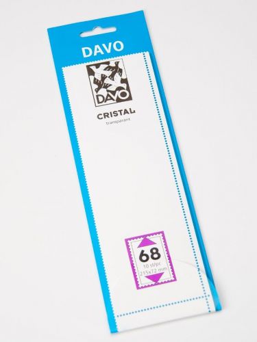 Davo Streifen Cristal glasklar C68 (215 x 72 mm) DV22068 Neu