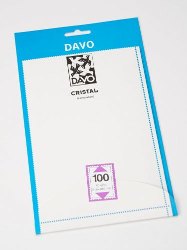 Davo Streifen Cristal glasklar C100 (215 x 104 mm) DV22101 Neu